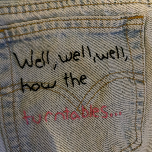 The Office hand embroidered jeans - Picture 6 of 6